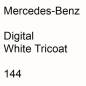 Preview: Mercedes-Benz, Digital White Tricoat, 144.